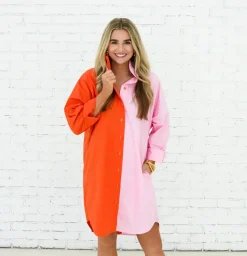 Carter Contrast Dress