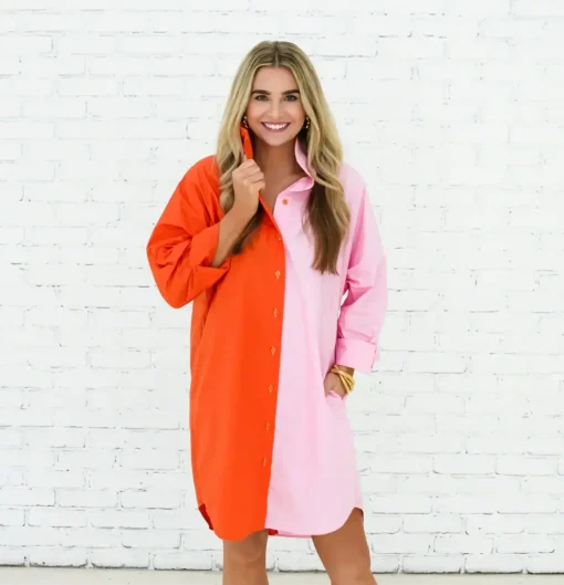 Carter Contrast Dress