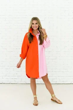 Carter Contrast Dress