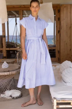 Chatham Belted Shirt Dress
