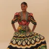 Coconut Tree Flow Dress