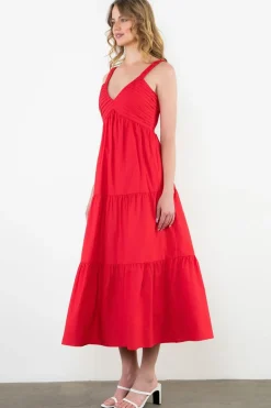 Eliza Tiered Maxi Dress