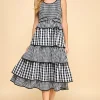 Gracen Gingham Ruffle Dress