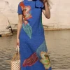 Hibiscus Maxi Dress