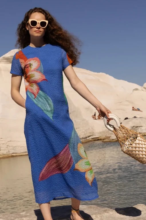 Hibiscus Maxi Dress