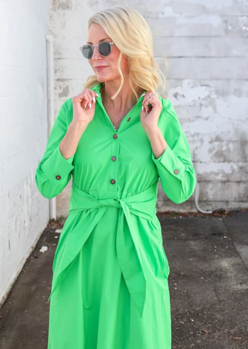Lazo Poplin Dress