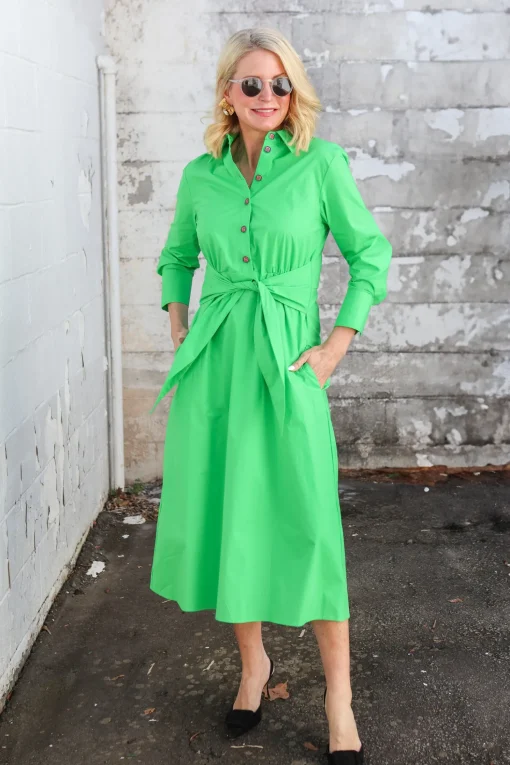 Lazo Poplin Dress