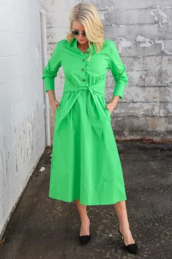 Lazo Poplin Dress