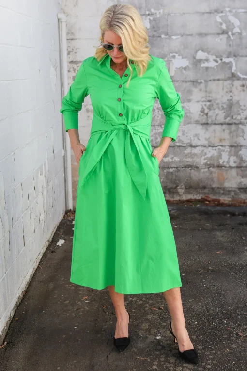 Lazo Poplin Dress
