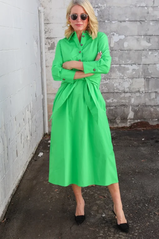 Lazo Poplin Dress