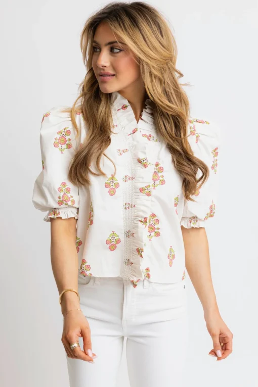 London Ruffle Top