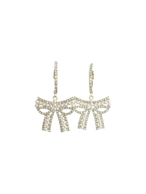 Mardi Bow Earrings