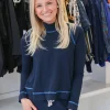 Mock Neck Sweatshirt