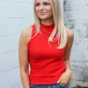 Mock Neck Tank