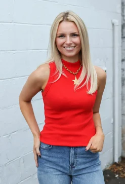 Mock Neck Tank
