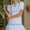 Ric Rac Trim Dress