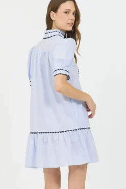 Ric Rac Trim Dress