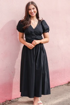 Ronnie Bow Midi Dress