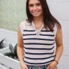 Toby Stripe Knit Top