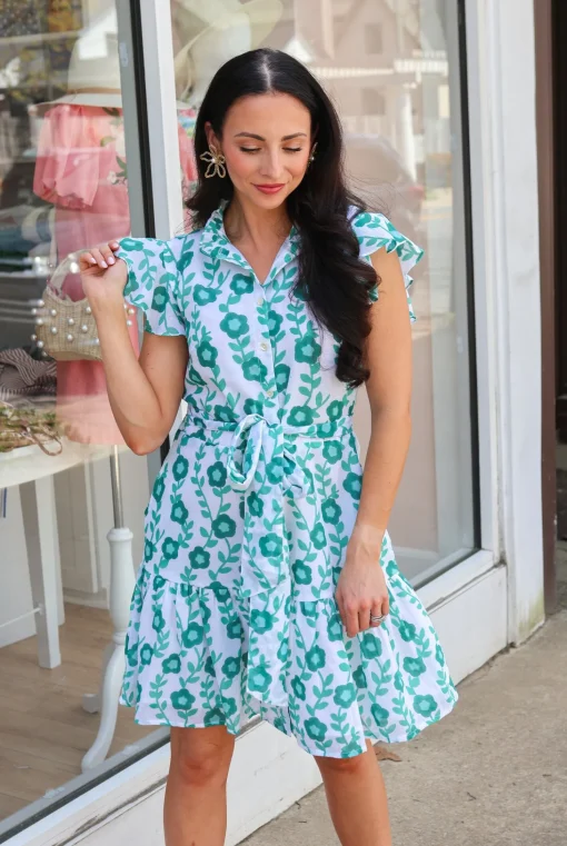 Toscana Ruffle Dress