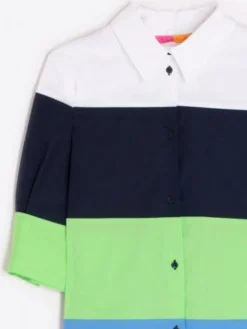 Verde Poplin Dress